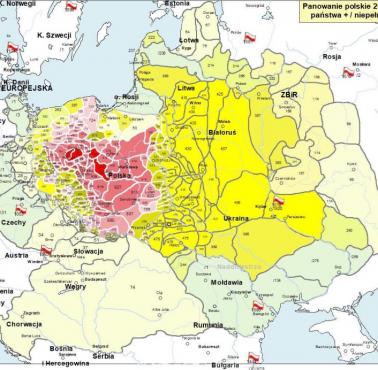 Ile lat dany obszar był pod rządami Królestwa Polskiego/Polski