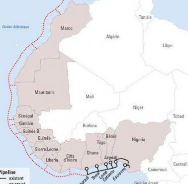 Planowany gazociąg Maroko - Nigeria