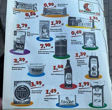 Gazetka reklamowa sieci Biedronka z 1997 roku