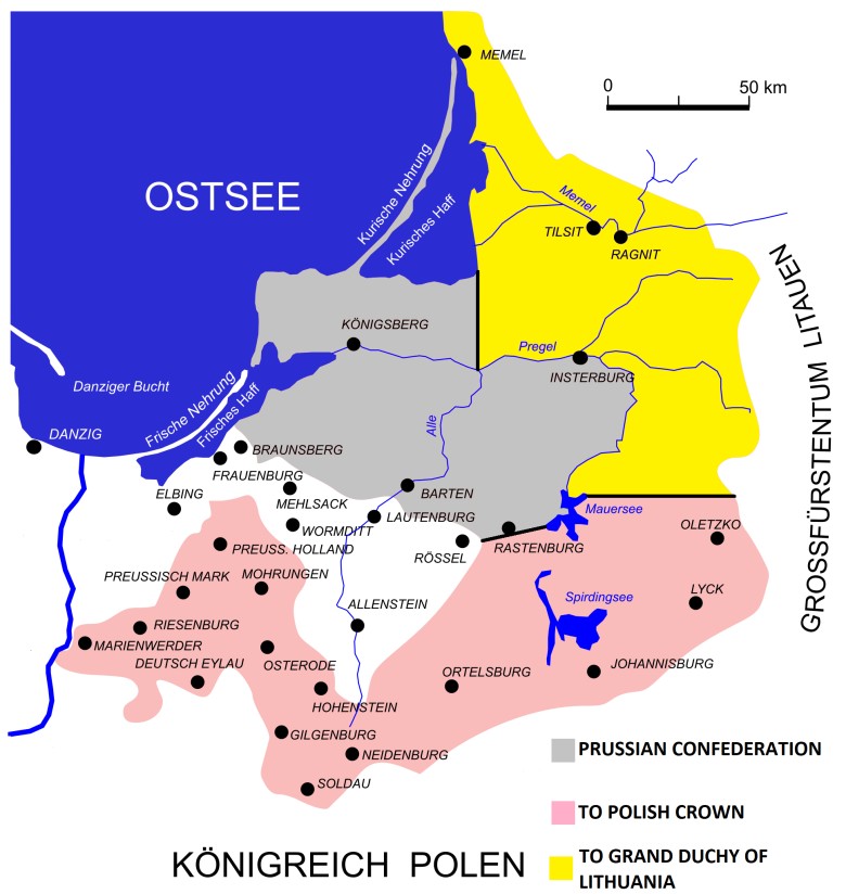 Niezrealizowany projekt podziału Prus Książęcych w XVII wieku