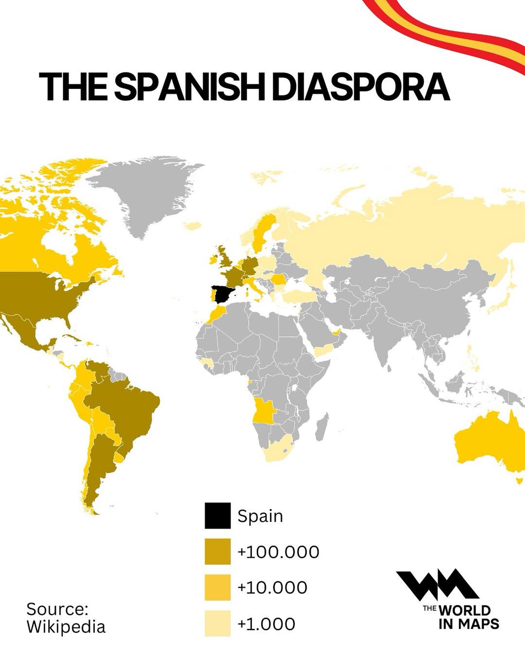 Diaspora hiszpańska na świecie