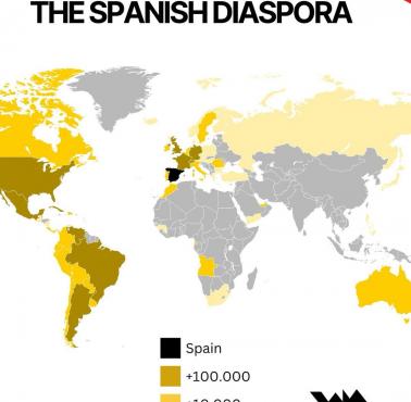 Diaspora hiszpańska na świecie