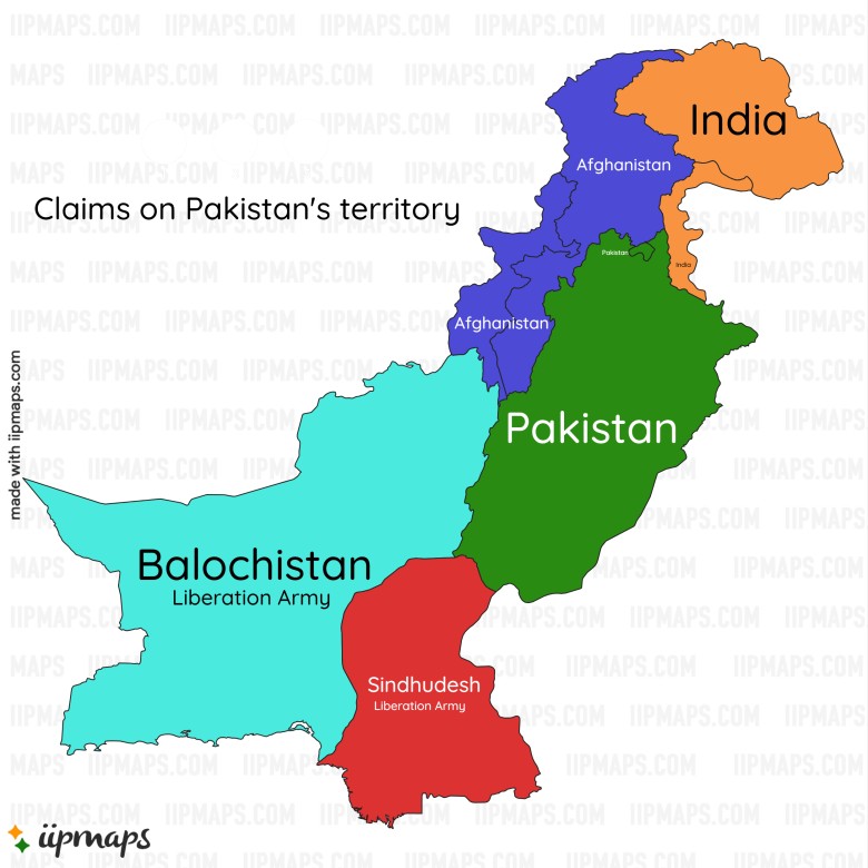Roszczenia dotyczące terytorium Pakistanu