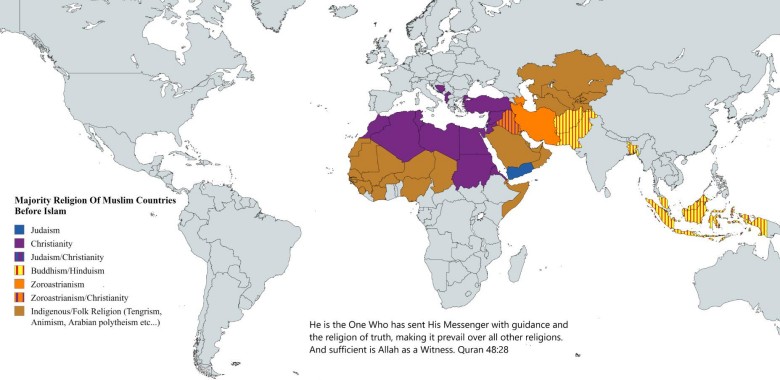 Religia krajów muzułmańskich przed islamem