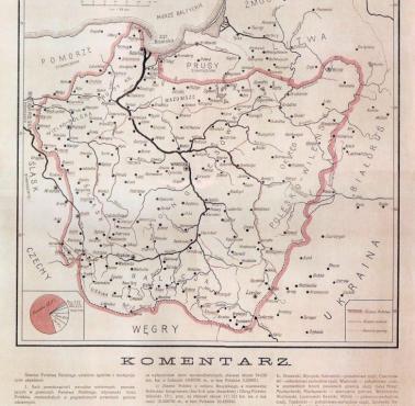 Mapa z końca 1918 roku Wiktora Skargi-Dobrowolskiego