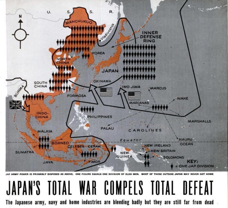 Potencjał Japonii z 11 czerwca 1945 r.