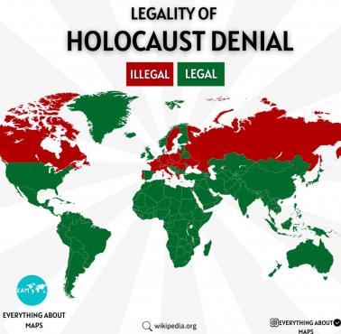 W którym kraju na świecie nie można negować Holocaustu?