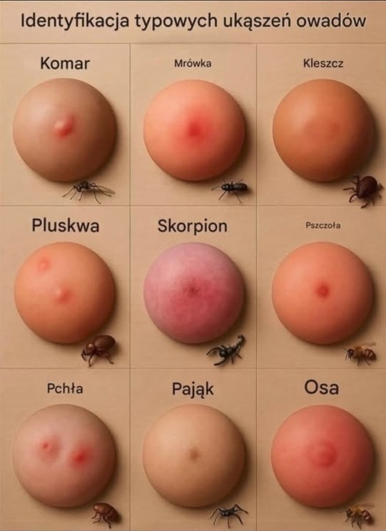 Identyfikacja ukąszeń
