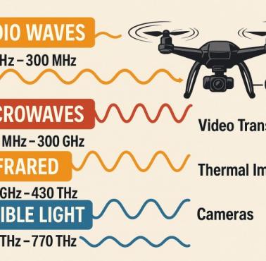 Zakres fal: 3Hz - 300MHz, 300MHz-300GHz ...