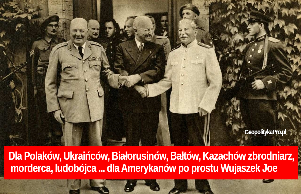 J.Stalin był nazywany przez amerykańskie media i samych Amerykanów Wujaszkiem Joe