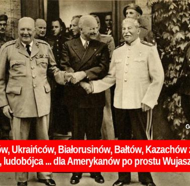 J.Stalin był nazywany przez amerykańskie media i samych Amerykanów Wujaszkiem Joe