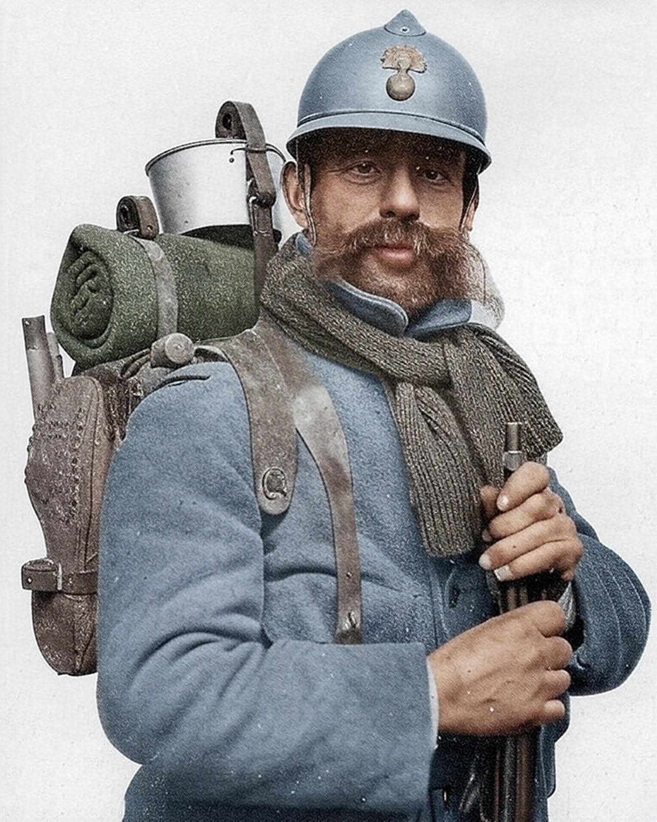 Francuski piechur z 1917 roku