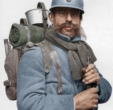 Francuski piechur z 1917 roku