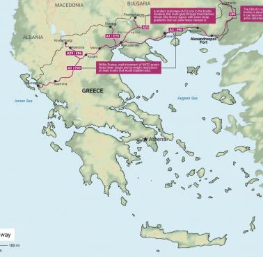 Problemy infrastrukturalne Grecji dla NATO (Delphi Global)