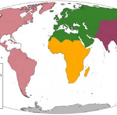Rasowa (etniczna) mapa świata