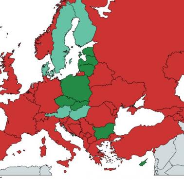 Lista krajów europejskich, w których 24 grudnia jest dniem wolnym od pracy
