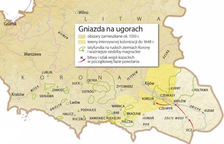 Zagospodarowanie wschodnich ziem Ukrainy w I RP