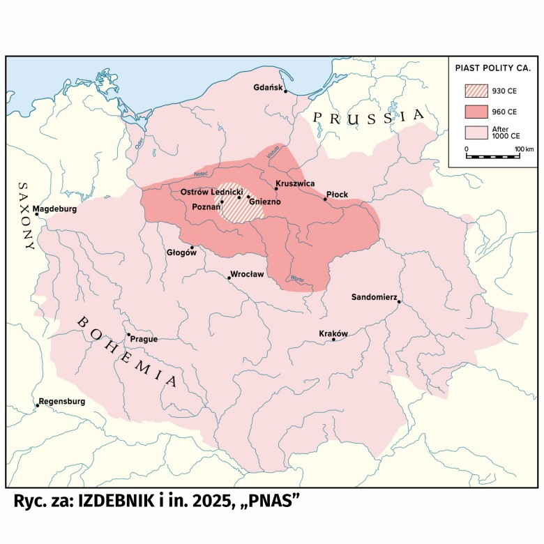 Powstanie i ekspansja Polski piastowskiej. Lata 930–1000 n.e.