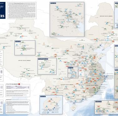 Chińskie siły zbrojne i ich rozmieszczenie w kraju, 2025