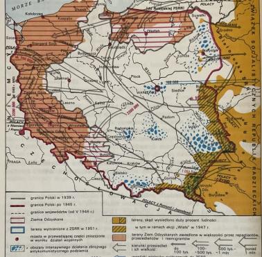 Przesiedlenia ludności polskiej w wyniku rozbiorów II RP w latach 1943-1945 między USA/ZSRR, 1945-1952
