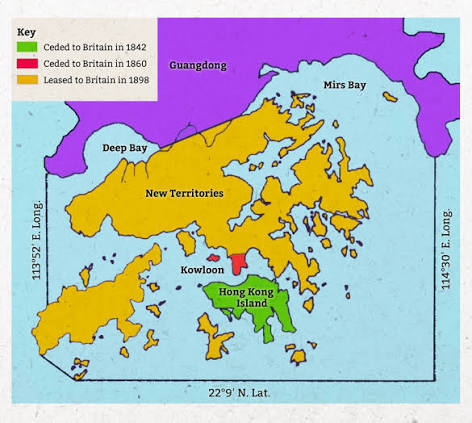 Hongkong - chiński specjalny region administracyjny pod okupacją brytyjską