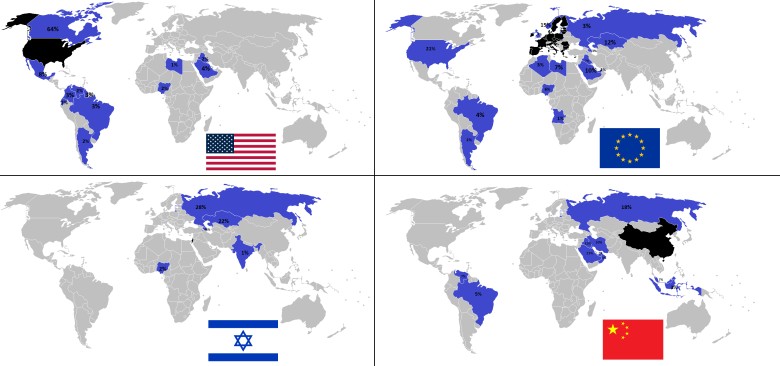 Skąd pochodzi import ropy naftowej do USA, UE, Izraela i Chin przed agresją USA i Izraela na Iran
