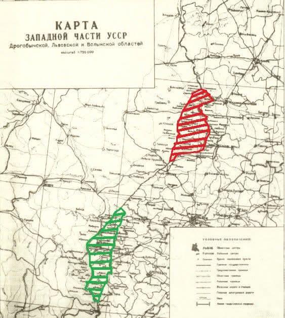 15 lutego 1951 Polska wymieniła obszar z Rosją, wymieniliśmy część Lubelszczyzny (odkryto zasoby węgla)  na kawałek Bieszczad