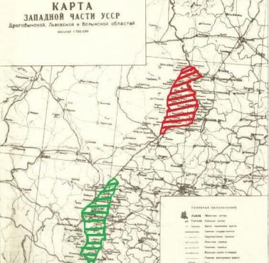 15 lutego 1951 Polska wymieniła obszar z Rosją, wymieniliśmy część Lubelszczyzny (odkryto zasoby węgla)  na kawałek Bieszczad