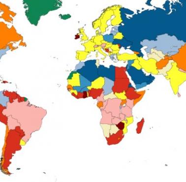 Wydatki na wojsko jako odsetek PKB na całym świecie, 2025
