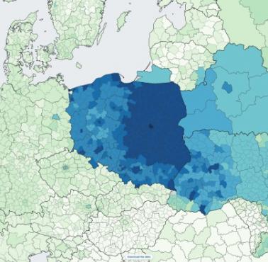 Powiązania społeczne Warszawy z innymi regionami Europy, 2026