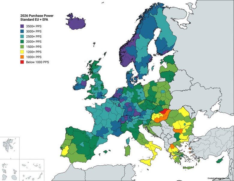 Norma siły nabywczej  (Purchasing Power Standards, PPS) w 2026 r.