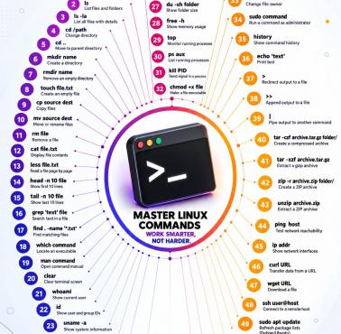 Ważne komendy Linuxa