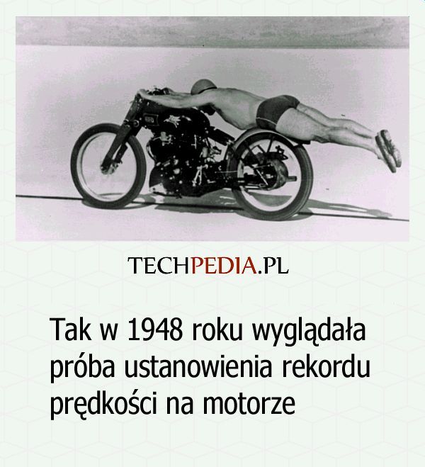 Próba ustanowienia rekordu prędkości w 1948 roku