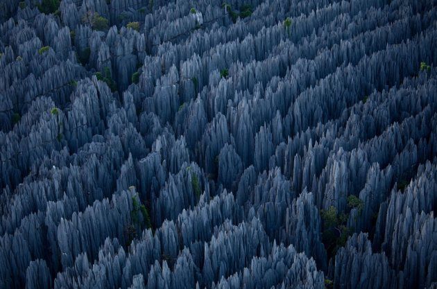 Tsingy de Bemarah (Madagaskar) - niesamowity wapienny masyw