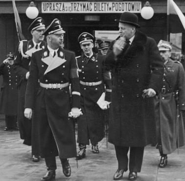 Warszawa 20 II 1939 Reichsführer SS Heinrich Himmler "Absolutnie lojalnie traktujemy wszelkie zobowiązania ..."