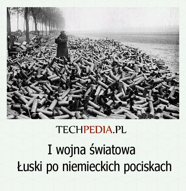 Niemieckie łuski podczas I wojny światowej