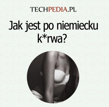 Jak jest po niemiecku k*rwa?