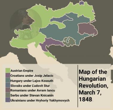 Powstanie węgierskie (węg. 1848–49-es forradalom és szabadságharc) z 15 marca 1848