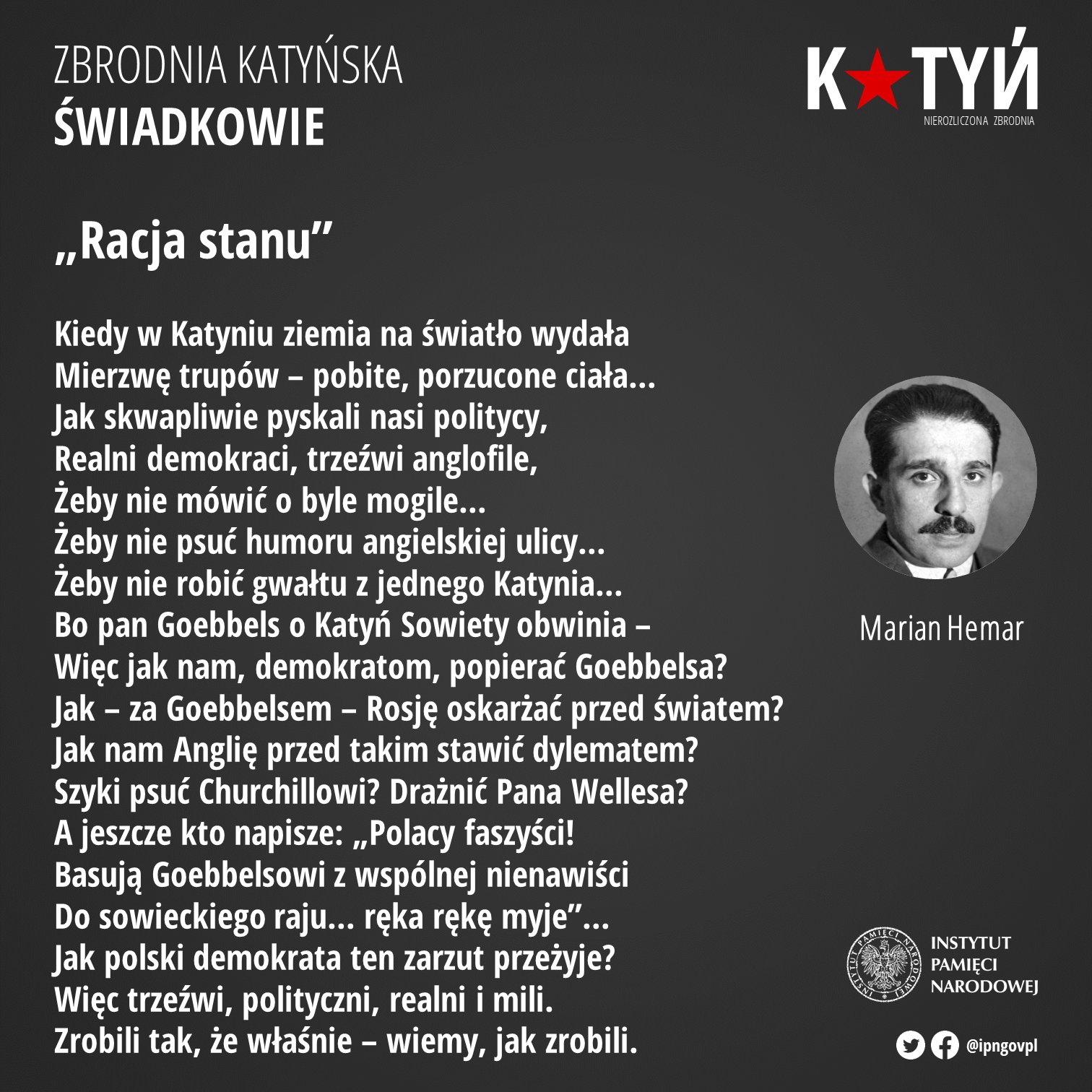 Racja Stanu Marian Hemar