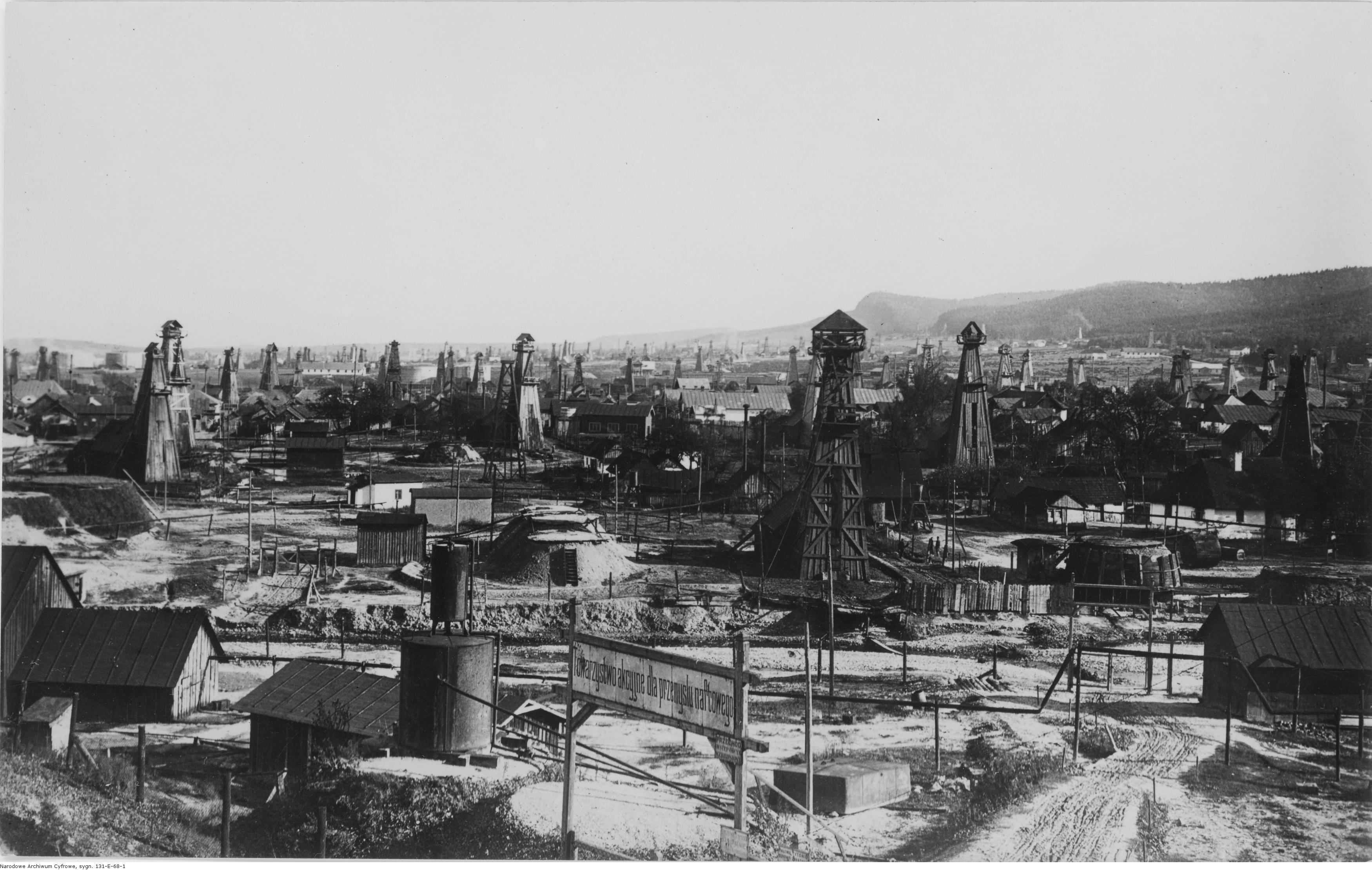 1932. Borysławsko-Drohobyckie Zagłębie Naftowe w Małopolsce Wschodniej