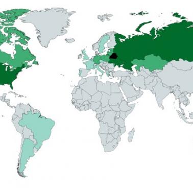 Białoruska diaspora na świecie, 2020