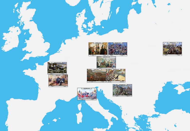 10 największych bitew w Europie przed XX wiekiem