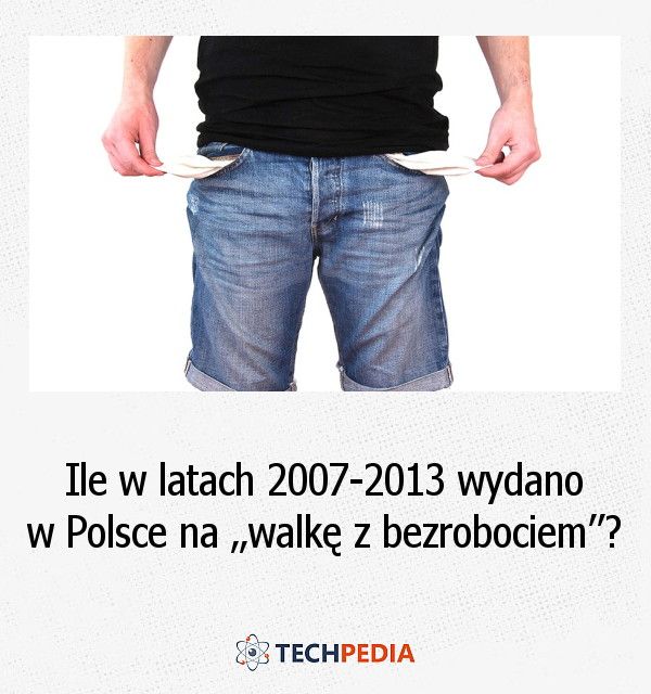 Ile w latach 2007-2013 wydano w Polsce na „walkę z bezrobociem”?
