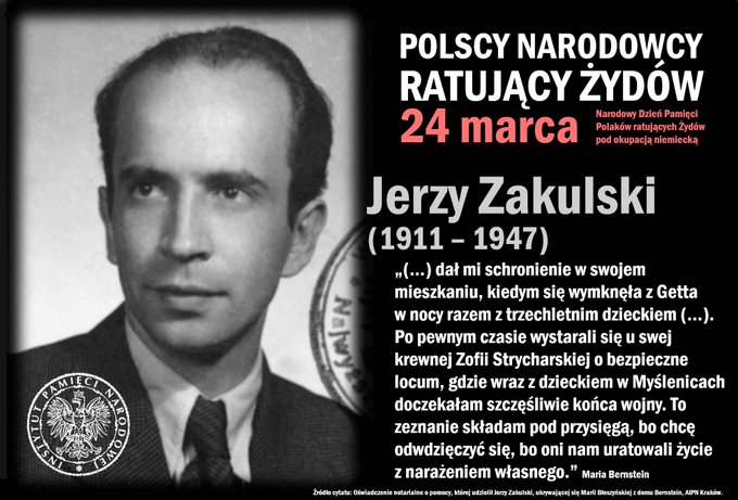 Jerzy Zakulski - prawnik i jeden z Żołnierzy Wyklętych (oficer NSZ) - w czasie okupacji we własnym mieszkaniu ukrywał ...