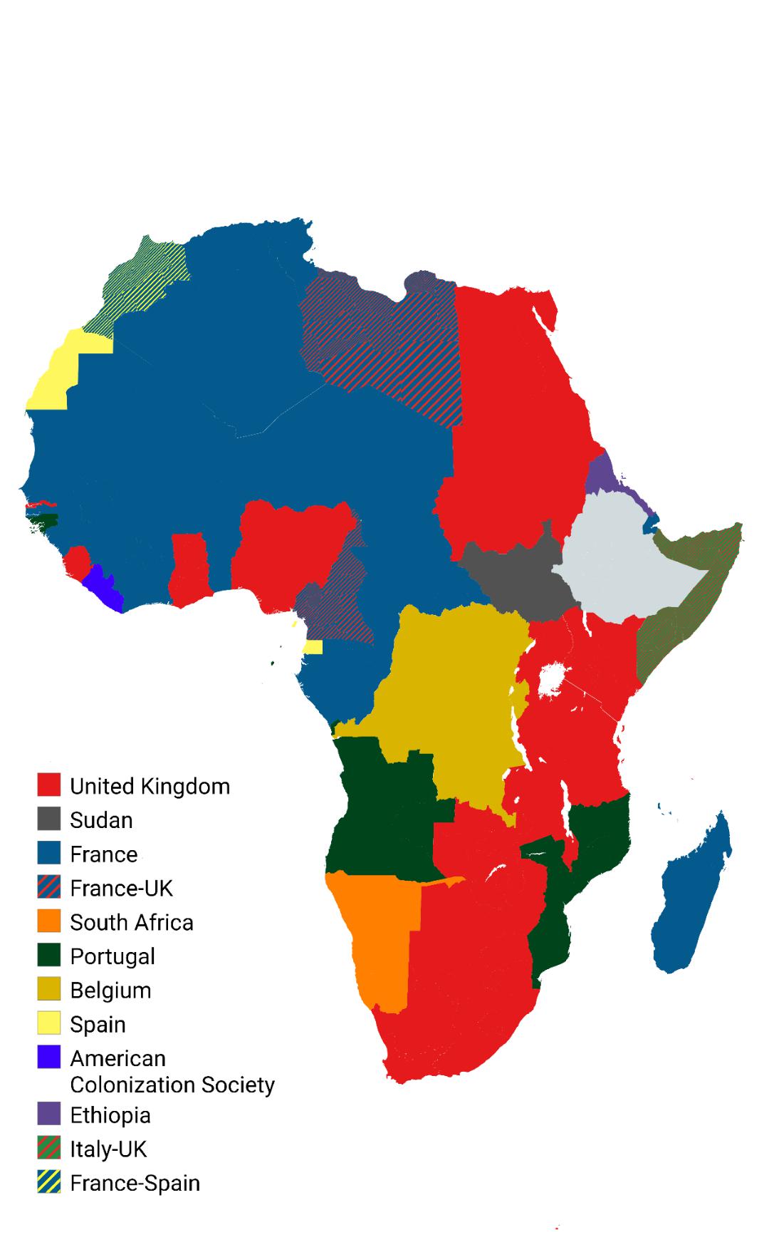 Od kogo dane państwo w Afryce uzyskało niepodległość