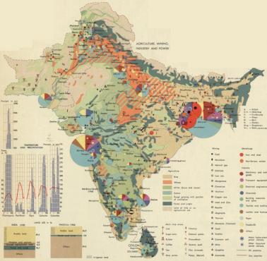 Rolnictwo, górnictwo, przemysł w Indiach (lata 60. XX wieku), 1967