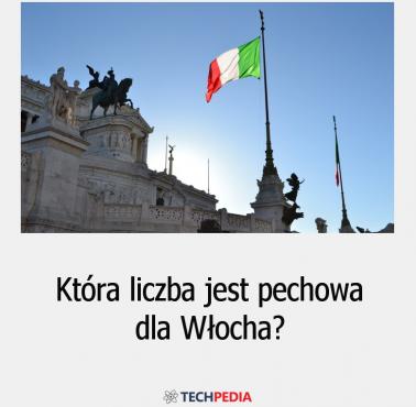 Która liczba jest pechowa dla Włocha?