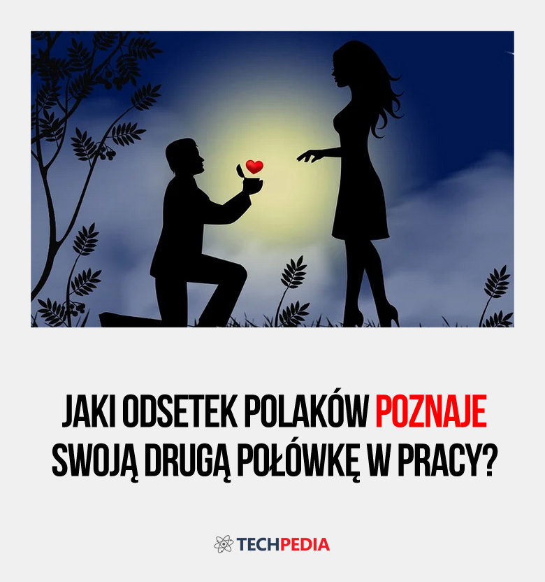 Jaki odsetek Polaków poznaje swoją drugą połówkę w pracy?