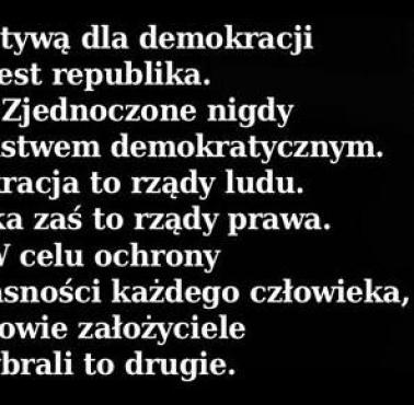 Krótki kurs polityki: dlaczego republika jest lepsza od demokracji?