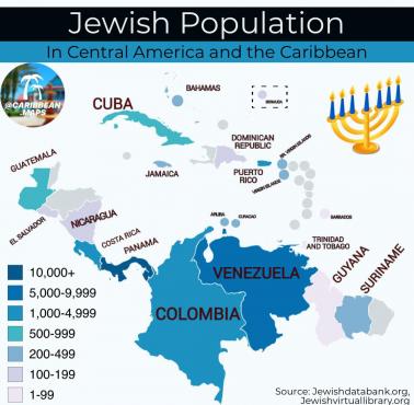 Ludność żydowska w Ameryce Środkowej i na Karaibach